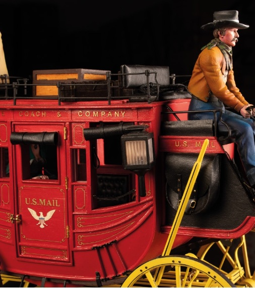 Artesania Latina Stagecoach 1848 "Legende van het Wilde Westen" 1/12