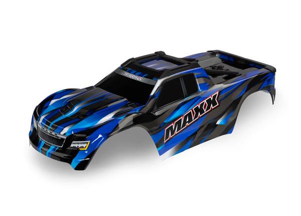 Traxxas Body Maxx blue (painted decals applied) (fits Maxx with extended chassis (352mm wheelbase))