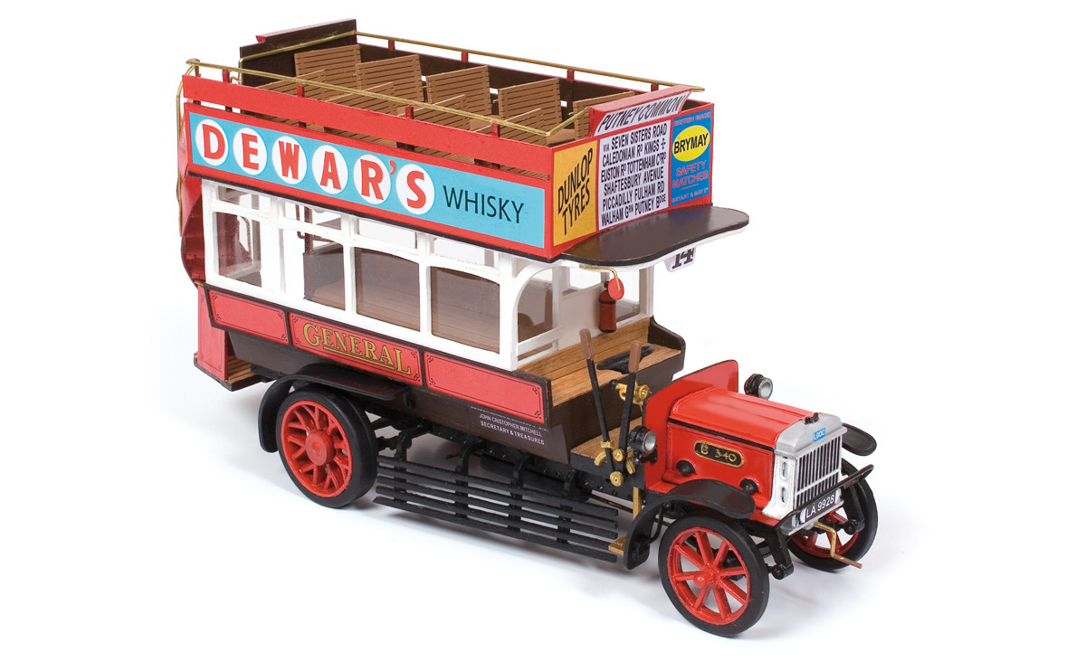 Occre AEC BUS B-TYPE / Dennis Bus kit 1/24