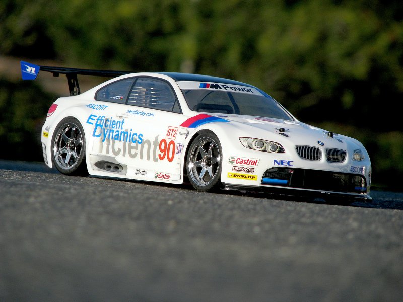 HPI BMW M3 GT2 E92 Clear Body 200mm 1/10