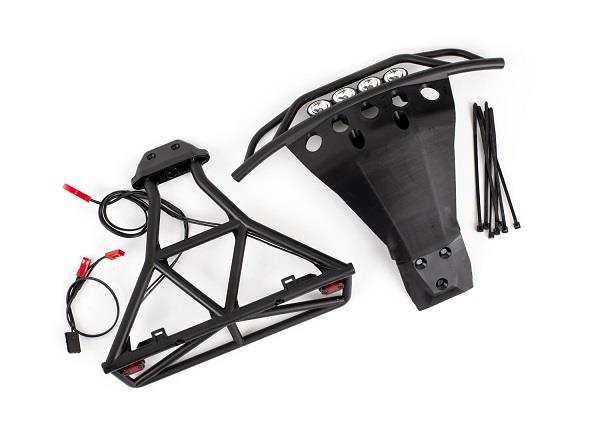 Traxxas LED light set complete (includes front and rear bumpers with LED light bar rear LED harness & BEC Y-harness) (fits 4WD Slash)