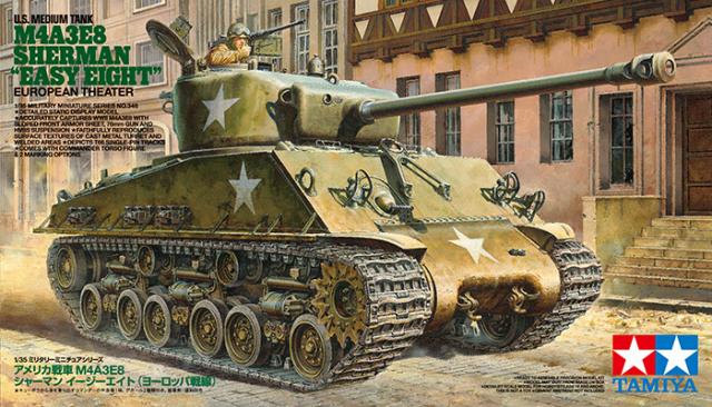 Tamiya M4A3E8 Sherman Easy Eight 1/35