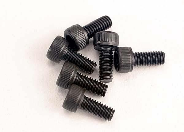 Traxxas Screws 2.5x6mm cap-head machine (hex drive) (6)