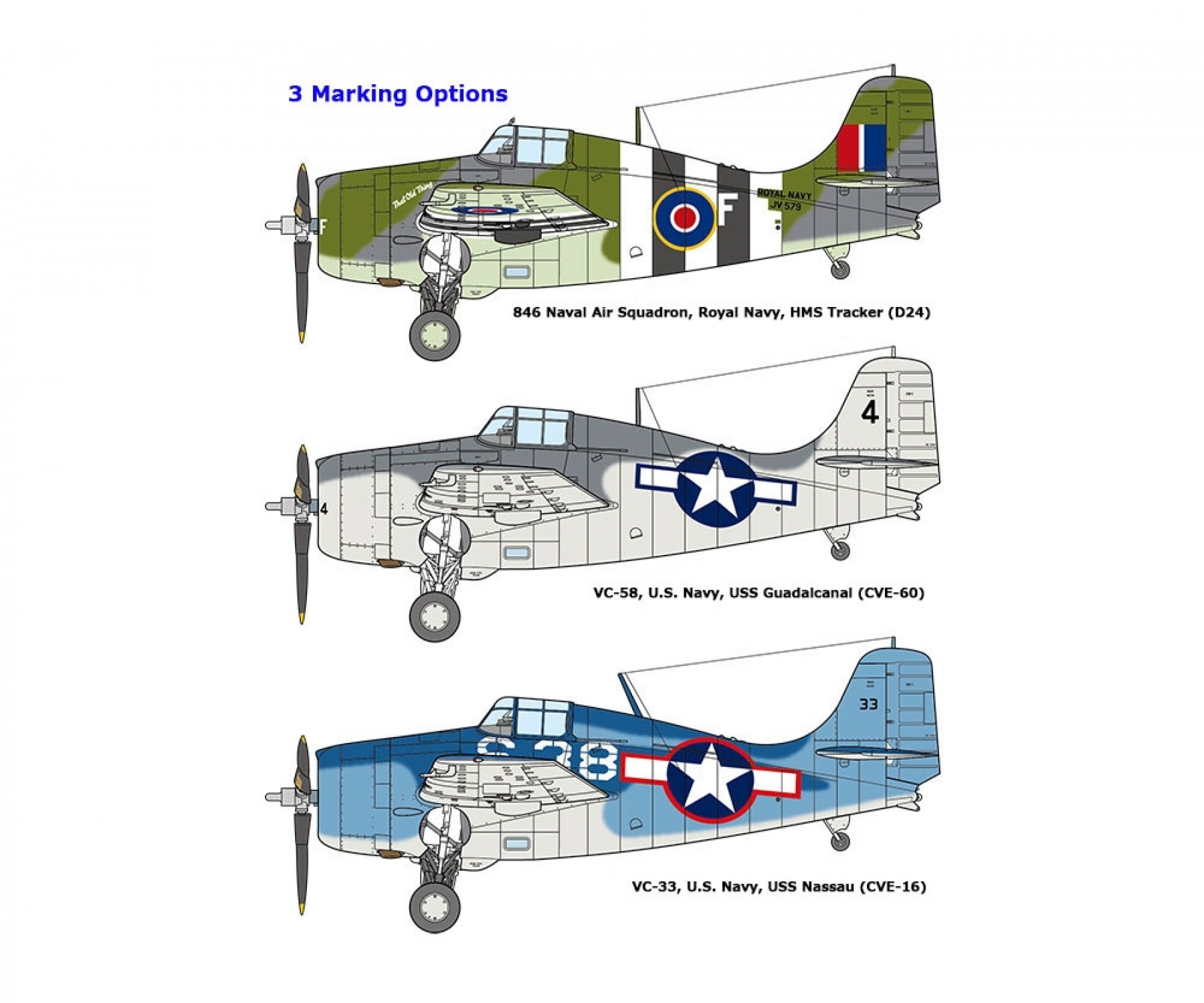 Tamiya US Grum. FM-1 Wildcat/Martlet Mk.V 1/48