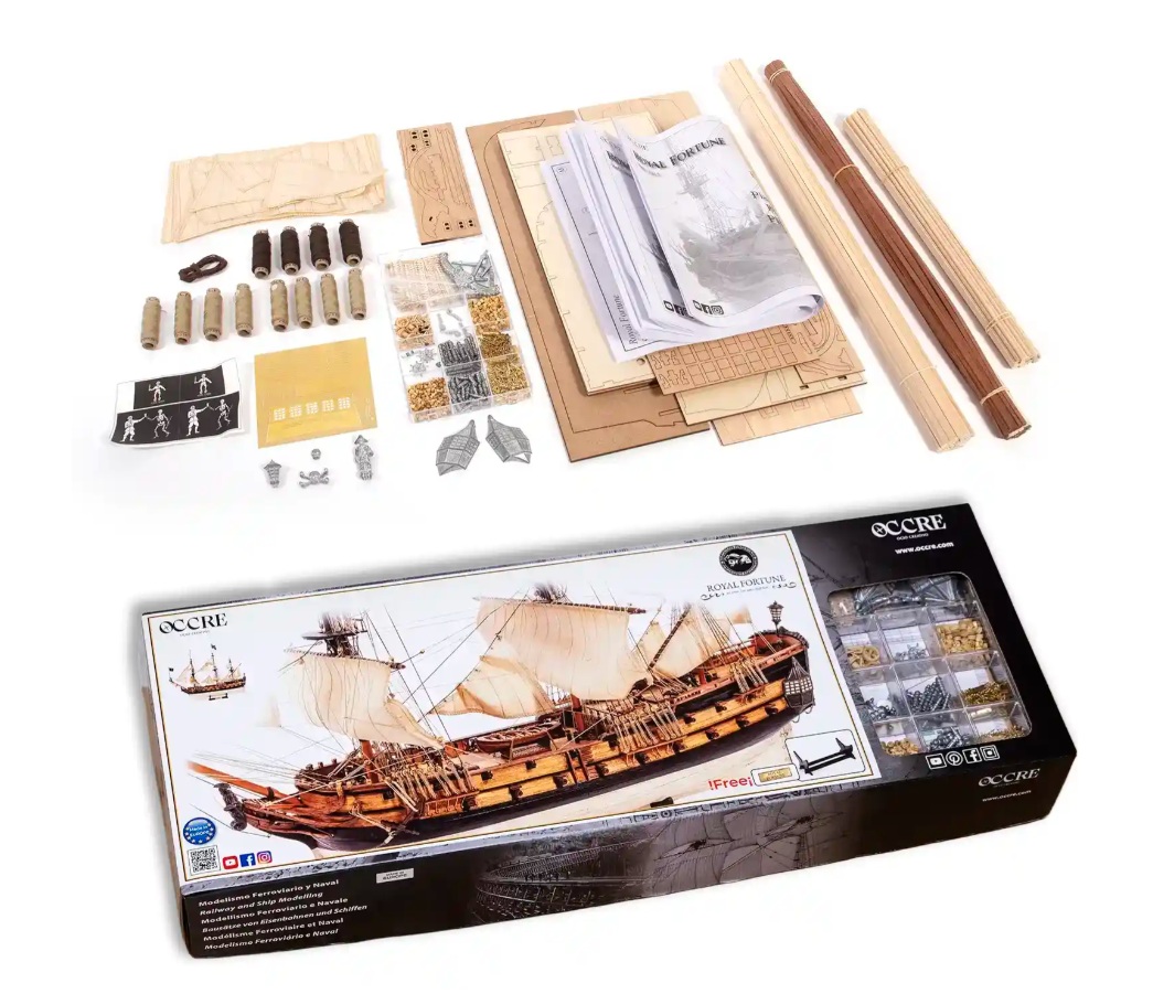 Occre Pirate Ship Royal Fortune 1/65
