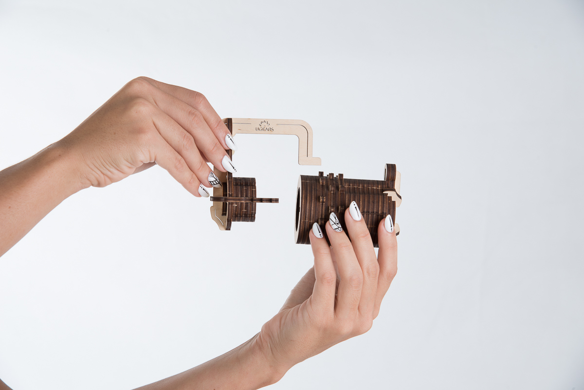 U-Gears Combinatie Slot mechanisch houten bouwpakket