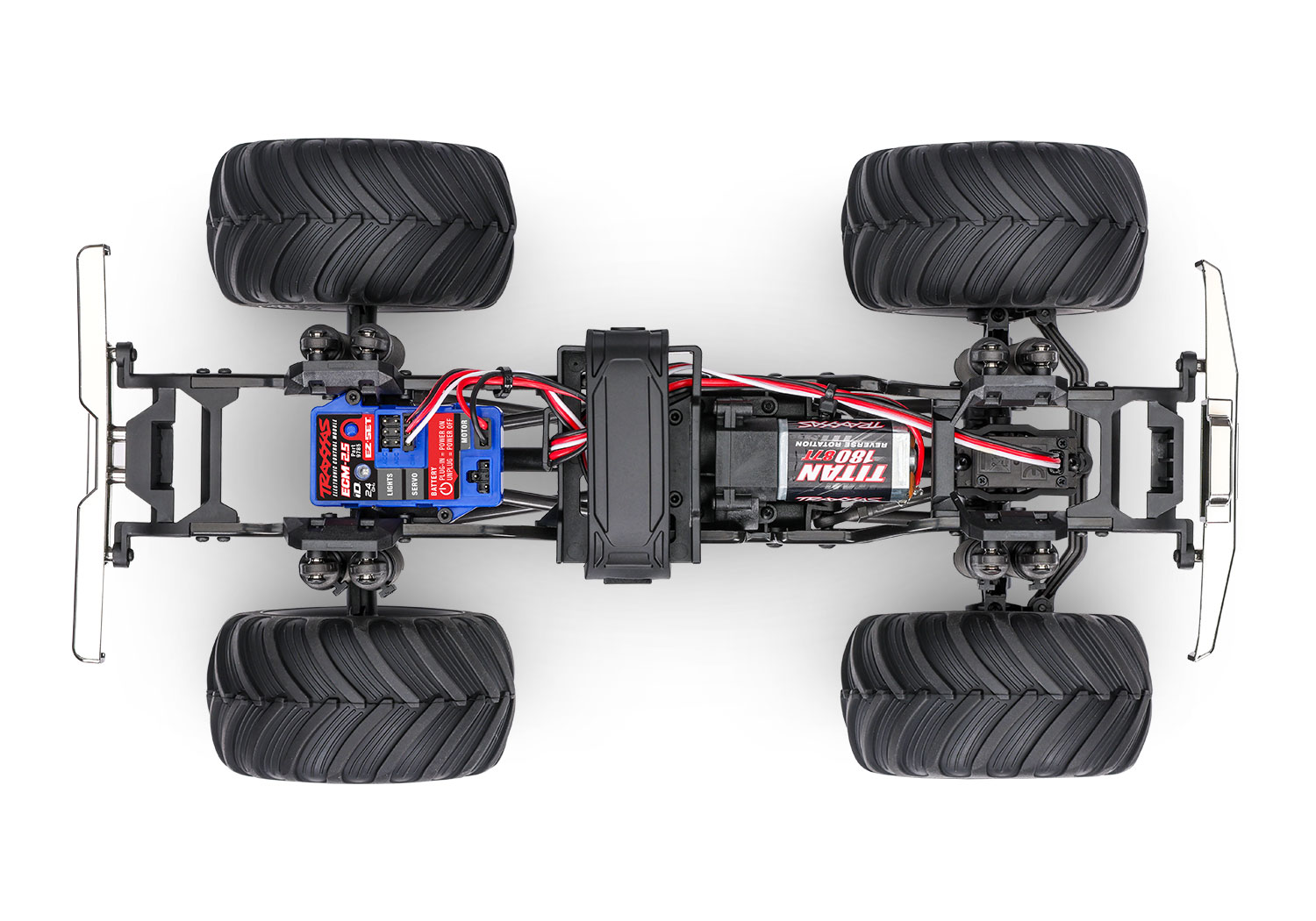 Traxxas TRX-4MT Chevrolet K10 Monster Truck 4WD Electric with TQ 1/18 Red