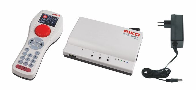 PIKO Digitale Startset SmartControl WLAN set Personentrein 186 SNCB Intercity met 2 Personenrijtuigen H0