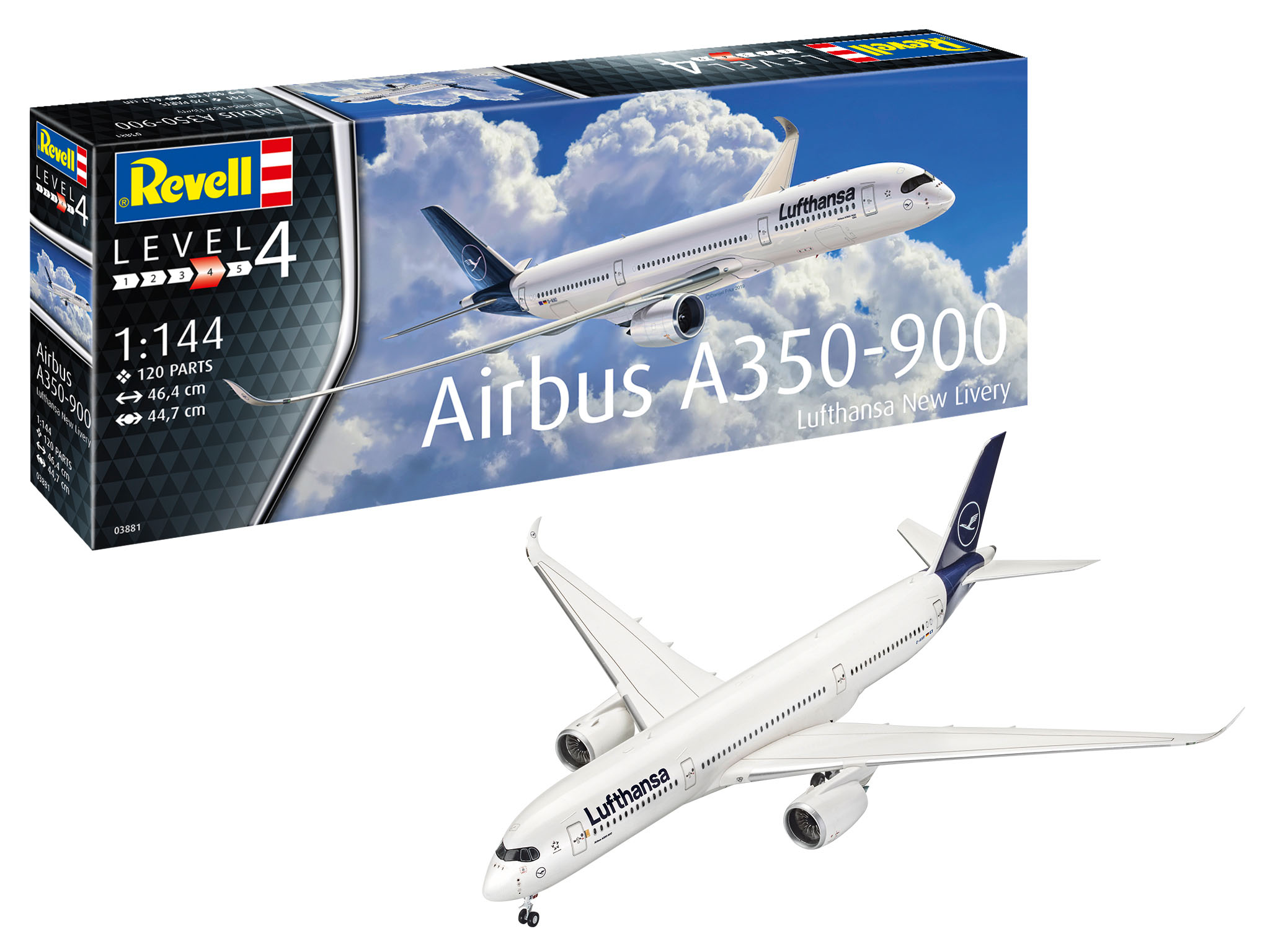 Revell Airbus A350-900 Lufthansa New Livery 1/144