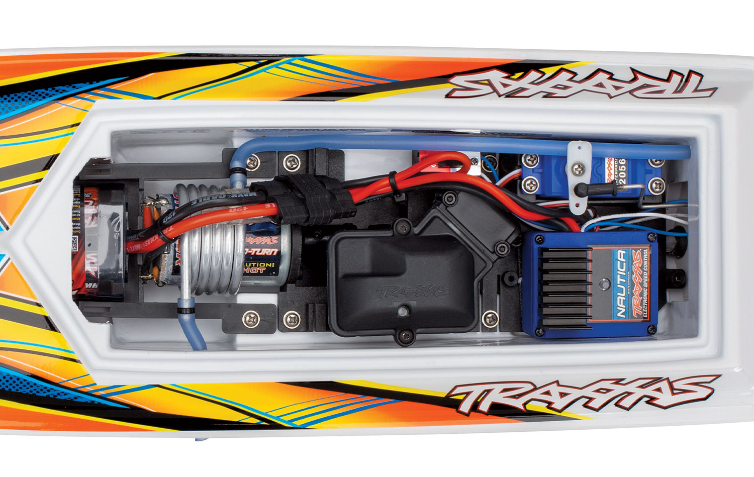 Traxxas Blast High Performance Boat TQ (incl. battery/charger) Orange