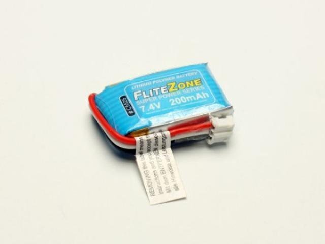 FliteZone LiPo Accu 7.4 Volt 200mAh 25C UMX