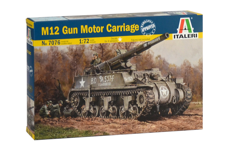 Italeri M12 Gun Motor Carriage 1/72