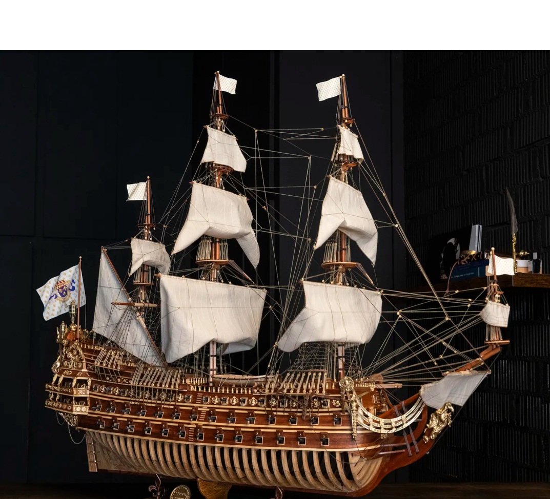 Occre Premium Soleil Royal Houten Scheepsmodel kit Limited & Numbered Edition 1/70