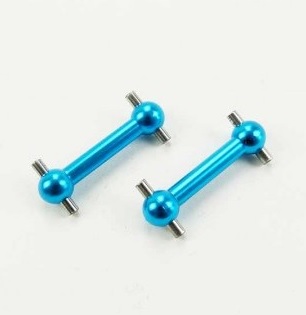TT-02 Aluminium Aandrijfassen Blue Front/Rear (2)