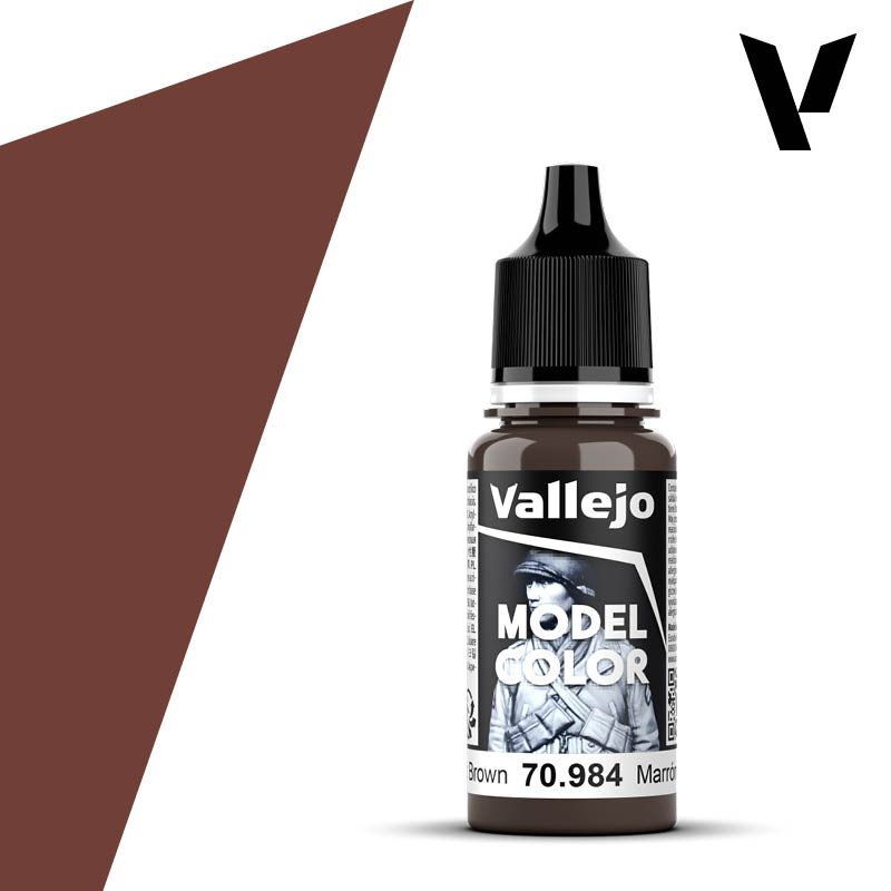 70984 Vallejo Flat Brown Model Color 18ml