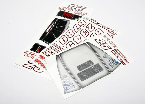 Traxxas Decal sheets 1/16 Slash