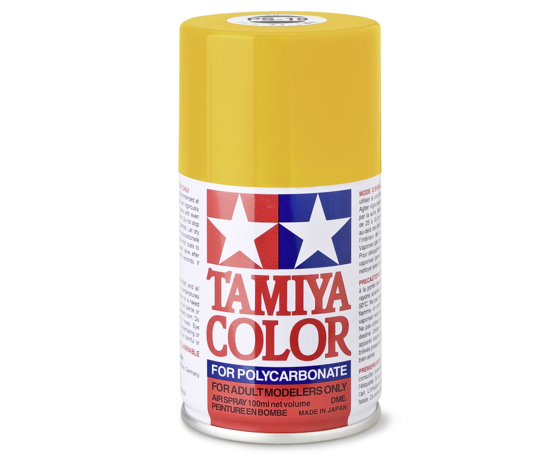 PS19 Spray Camel Yellow brillant 100ml Tamiya