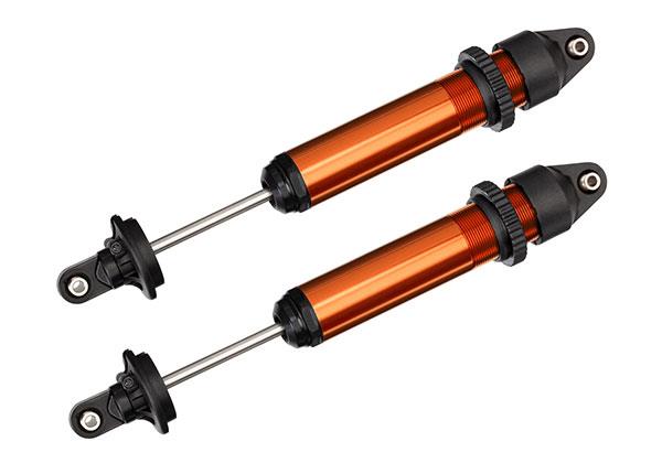 Traxxas Shocks GTX aluminum orange-anodized (fully assembled w/o springs) (2)