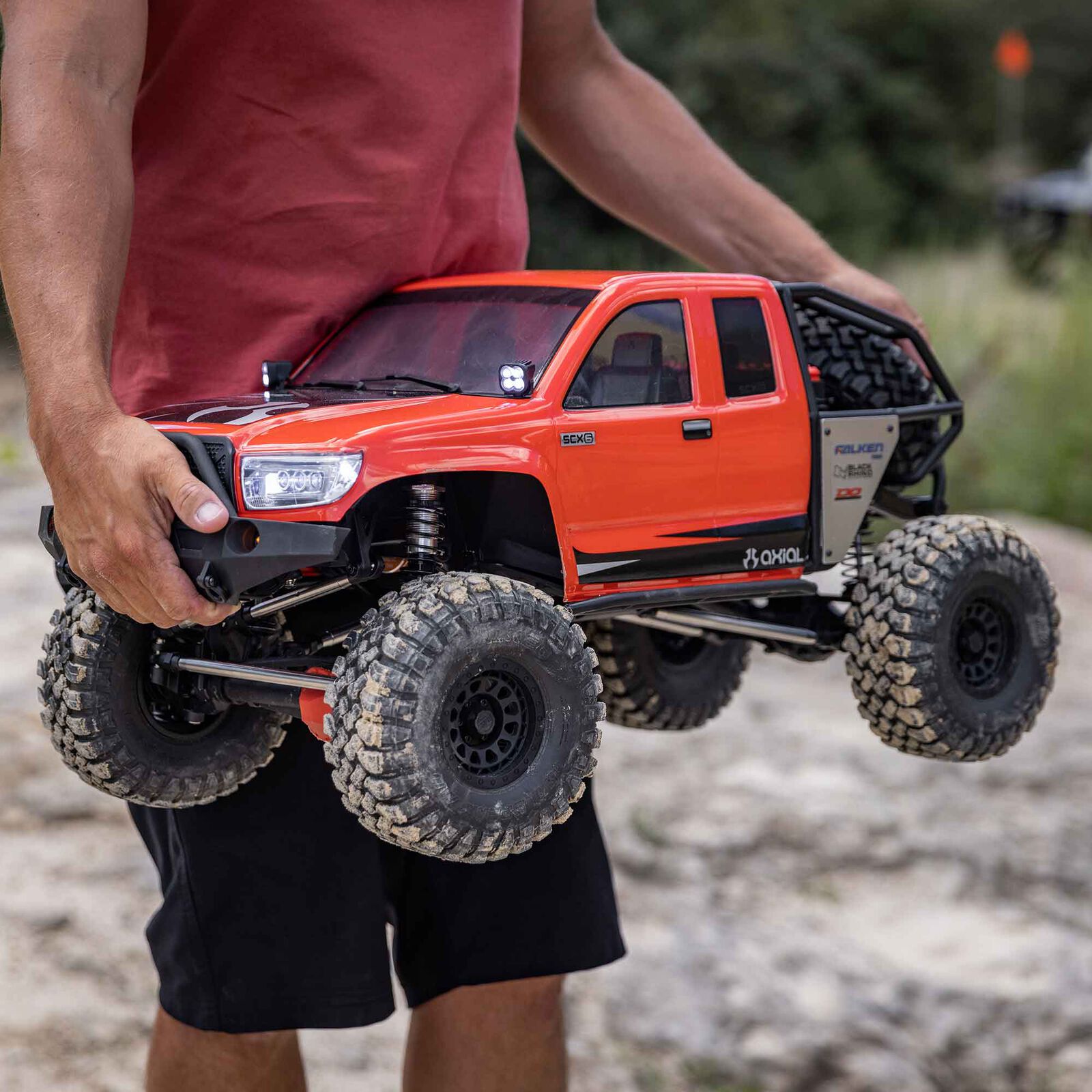 Axial SCX6 Trail Honcho 4WD RTR Crawler 1/6 Red