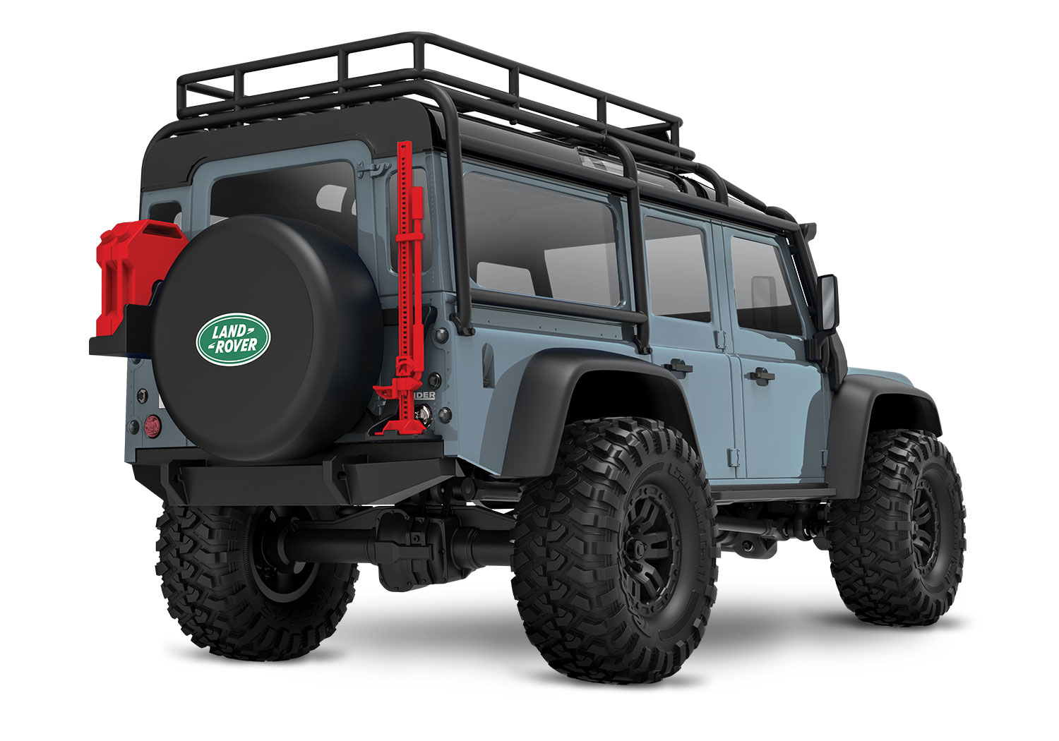 Traxxas TRX-4M Land Rover 4WD Electric Scale and Trail Crawler with TQ 1/18 Light Blue