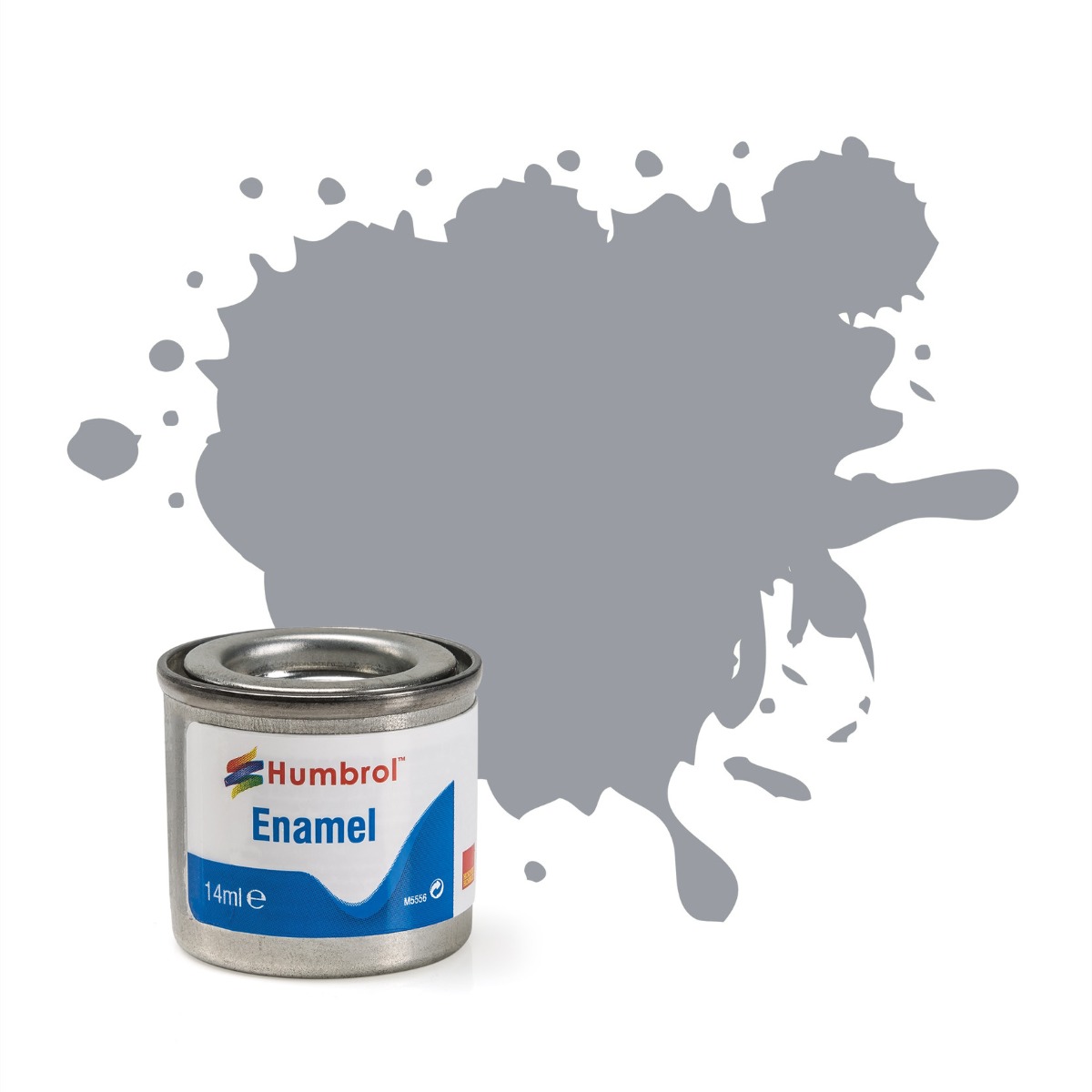 64 Light Grey enamel flat 14ml Humbrol