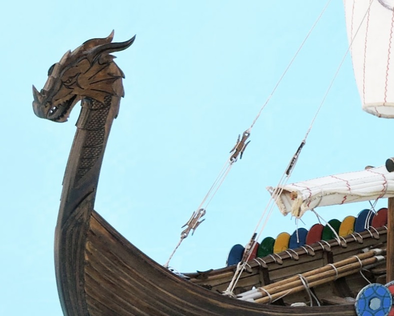 Mantua Model Dreki Nave Vikinga 1/40