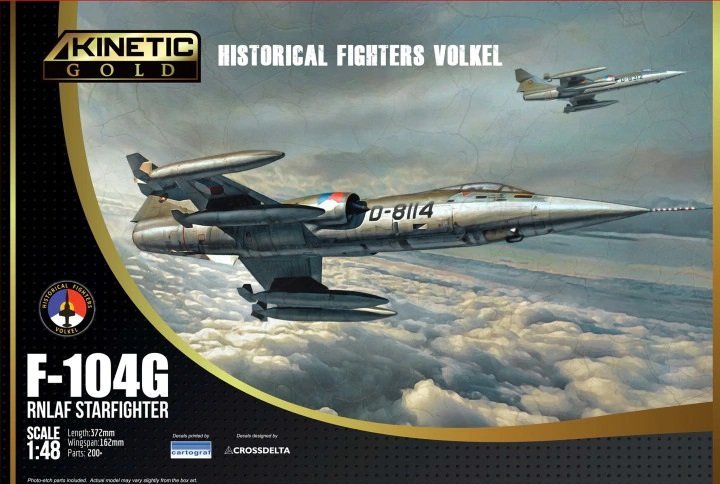 Kinetic F-104G RNLAF Starfighter 1/48
