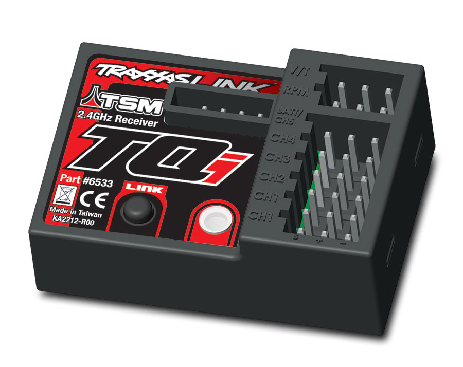 Traxxas TQi 2.4GHz (4-Channel) Transmitter with Traxxas Link Wireless Module and Traxxas Stability Management Receiver