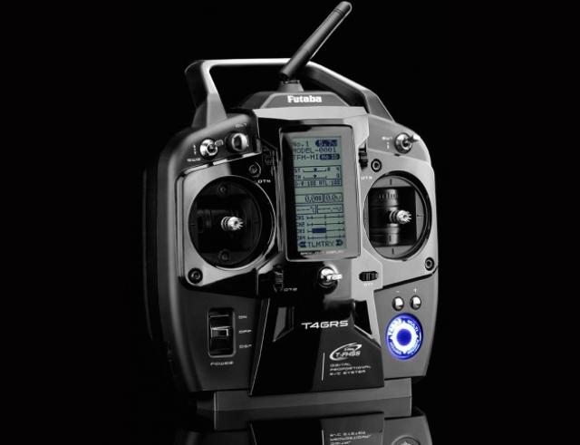 Futaba T4GRS 4 Kanaals Zenderset met R304SB 2.4GHz T-FHSS Ontvanger