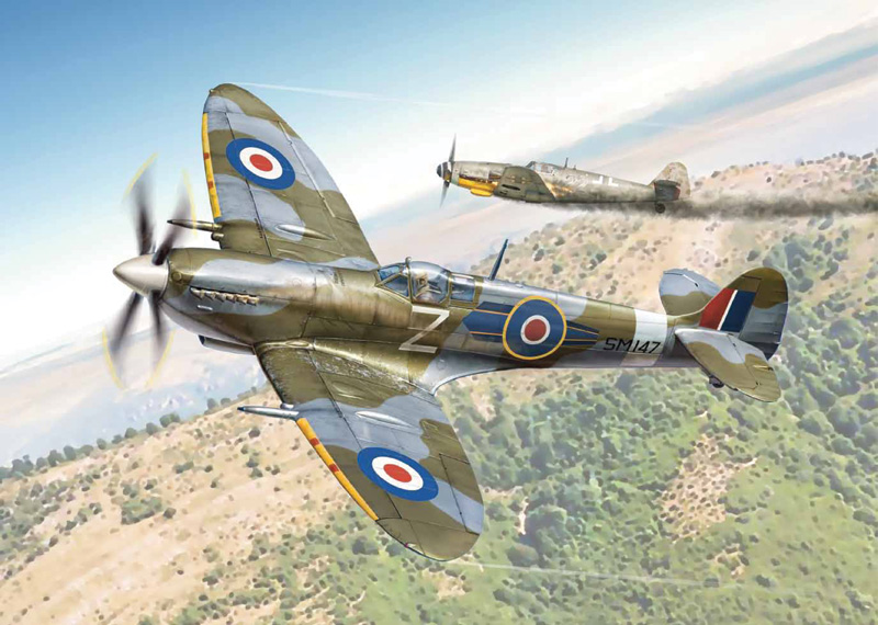 Italeri Spitfire Mk. IX 1/48