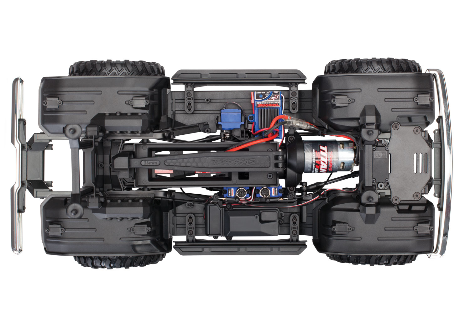 Traxxas 1979 Ford Bronco Ranger XLT TRX-4 Scale and Trail Crawler 4WD Clipless 1/10 Sunset