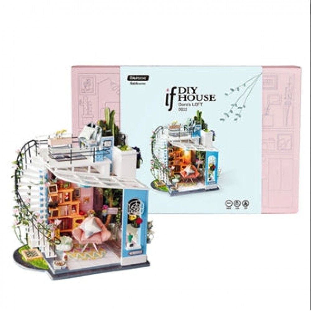 Rolife DIY Miniatuurhuis Dora's Loft 1/24