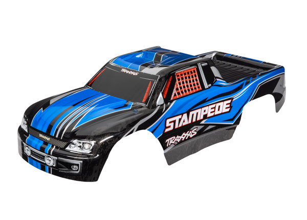 Traxxas Body, Stampede® (also fits Stampede® VXL), blue (painted, decals applied) 1/10