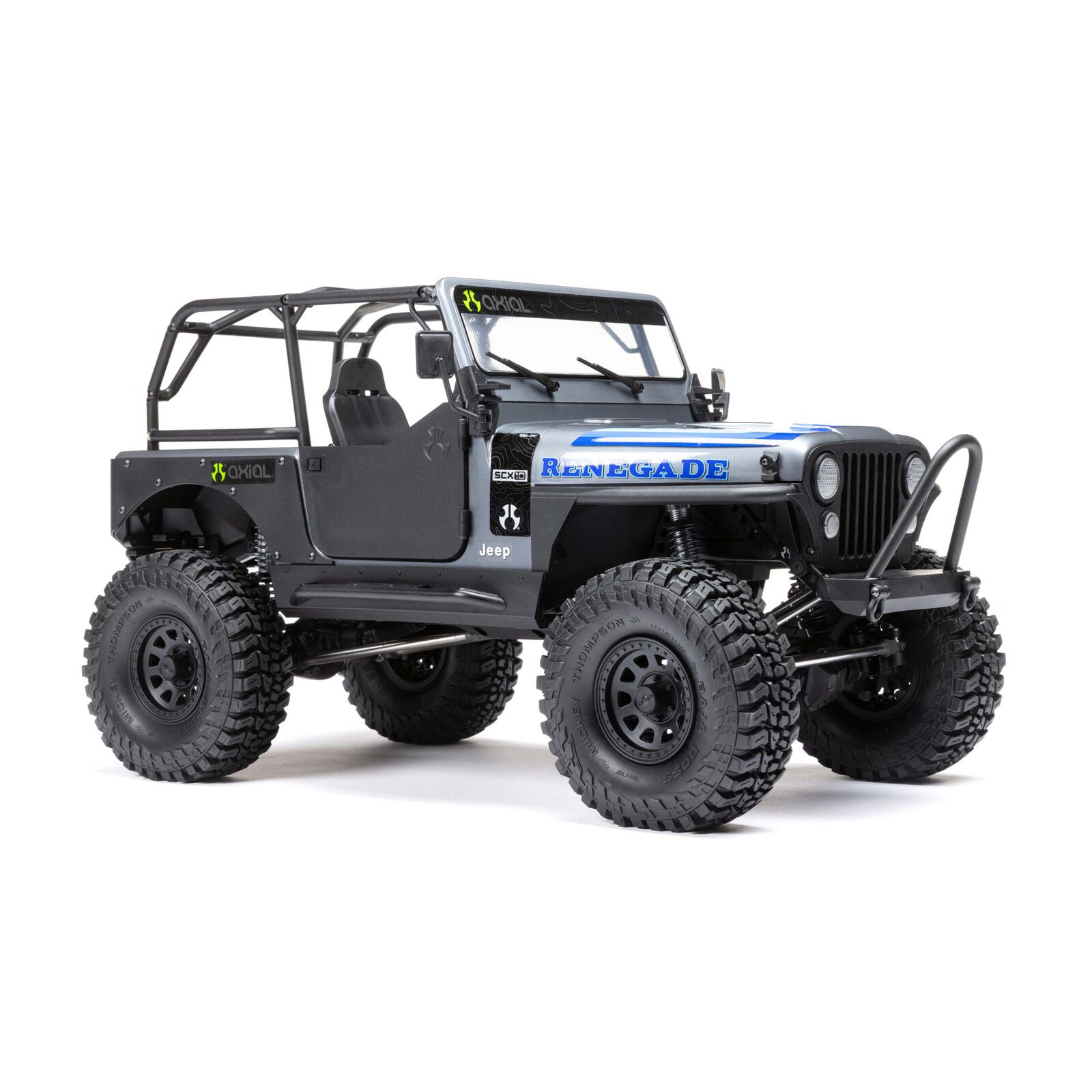 Axial SCX10 III Jeep CJ-7 4WD Brushed RTR Crawler Grey 1/10