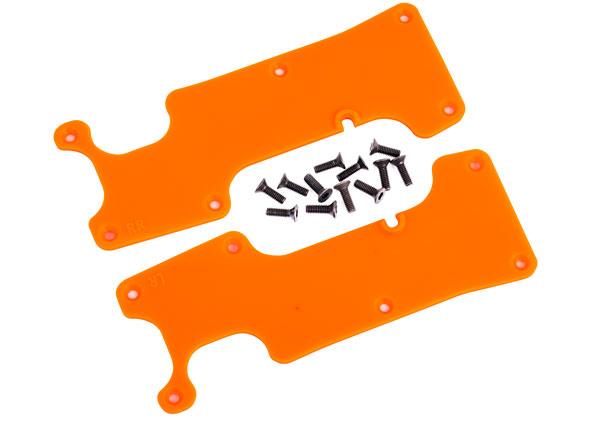 Traxxas Suspension Arm Covers Orange Rear for Sledge (left and right)/ 2.5x8 CCS (12)