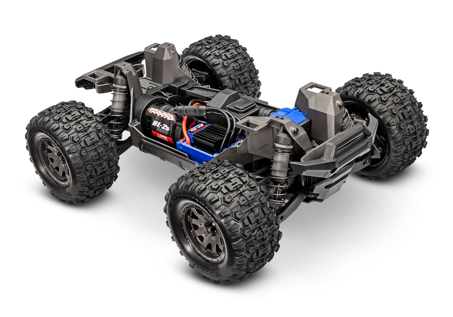 Traxxas Mini Maxx BL-2s TQ 4X4 RTR Brushless Monster Truck 1/16 Black