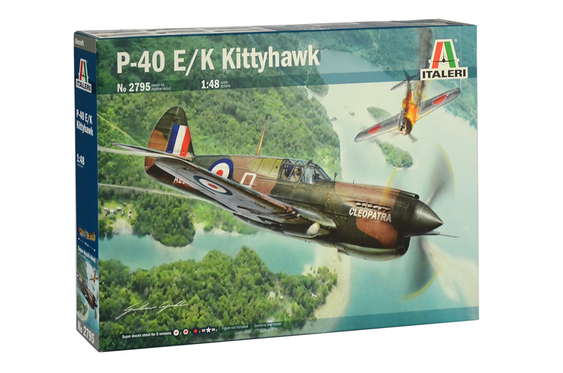 Italeri P-40 E/K Kittyhawk 1/48