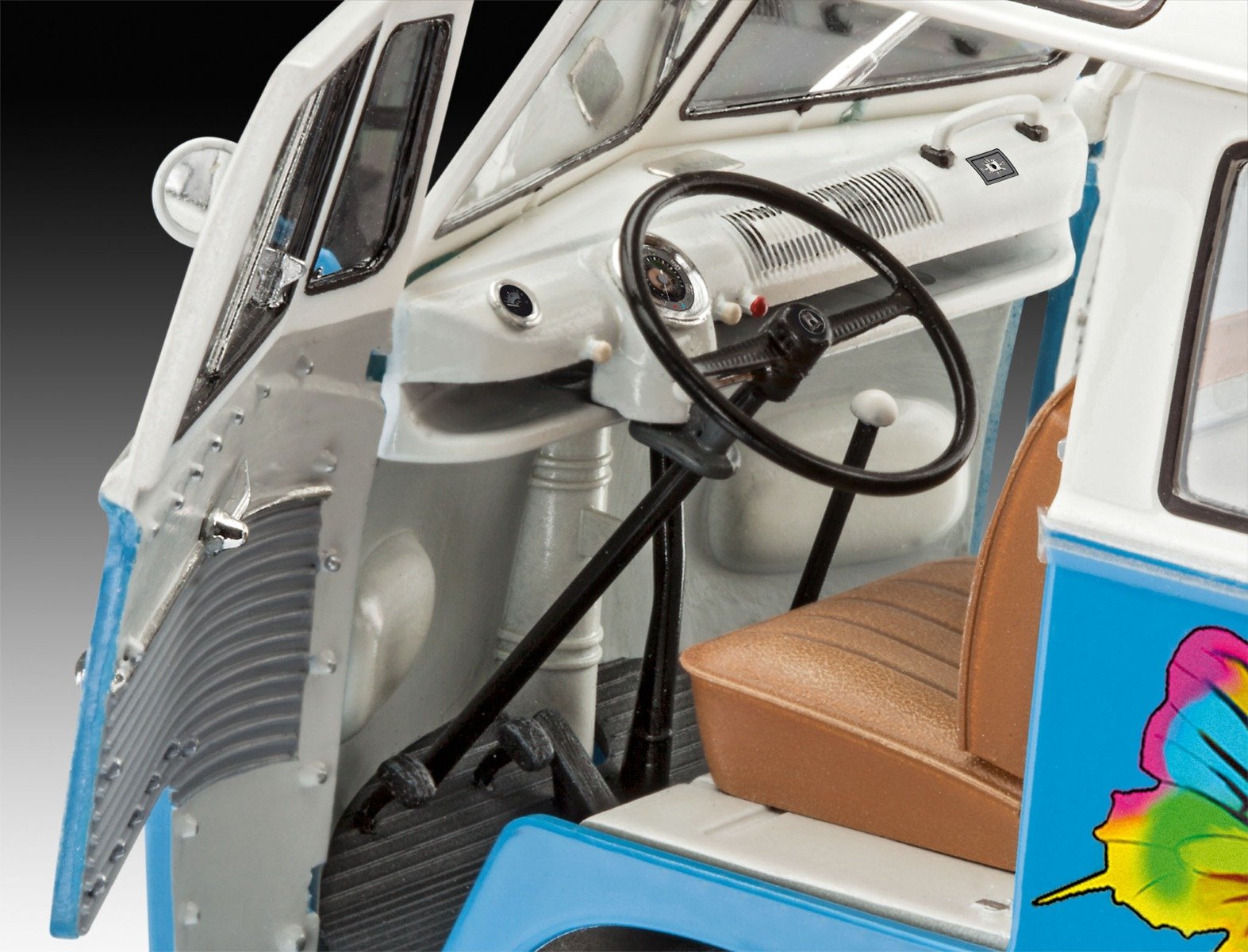 Revell Samba Bus Flower Power VW T1 1/24