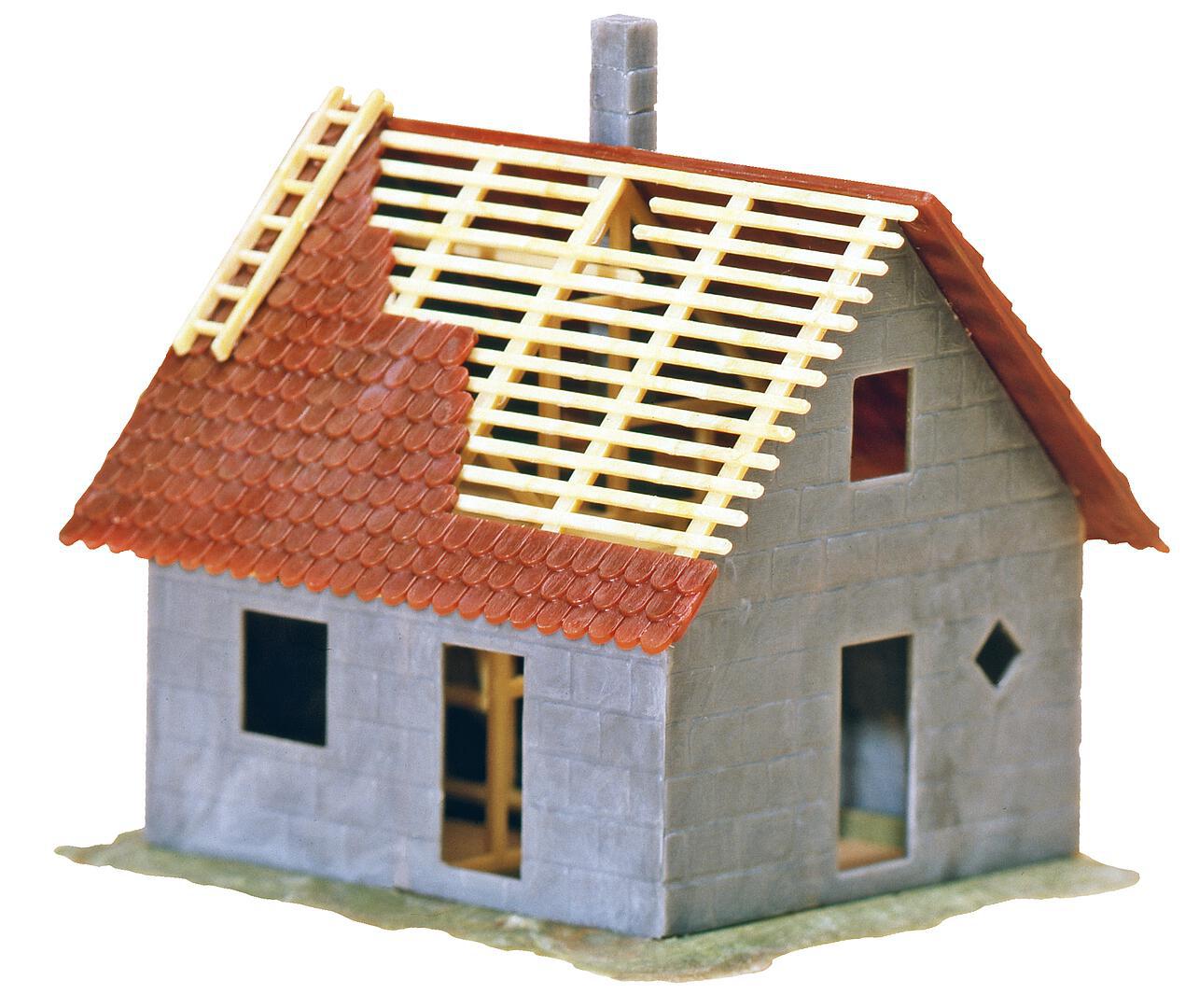Faller Huis in Aanbouw H0