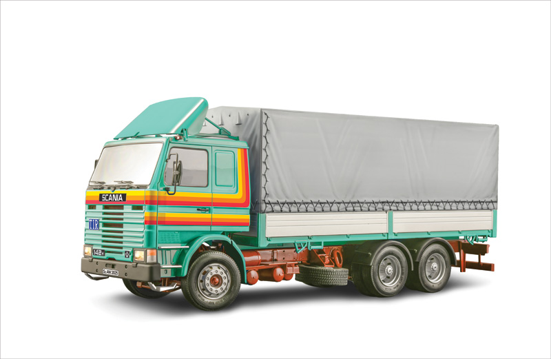 Italeri Scania 142H 6x2 Canvas Truck 1/24