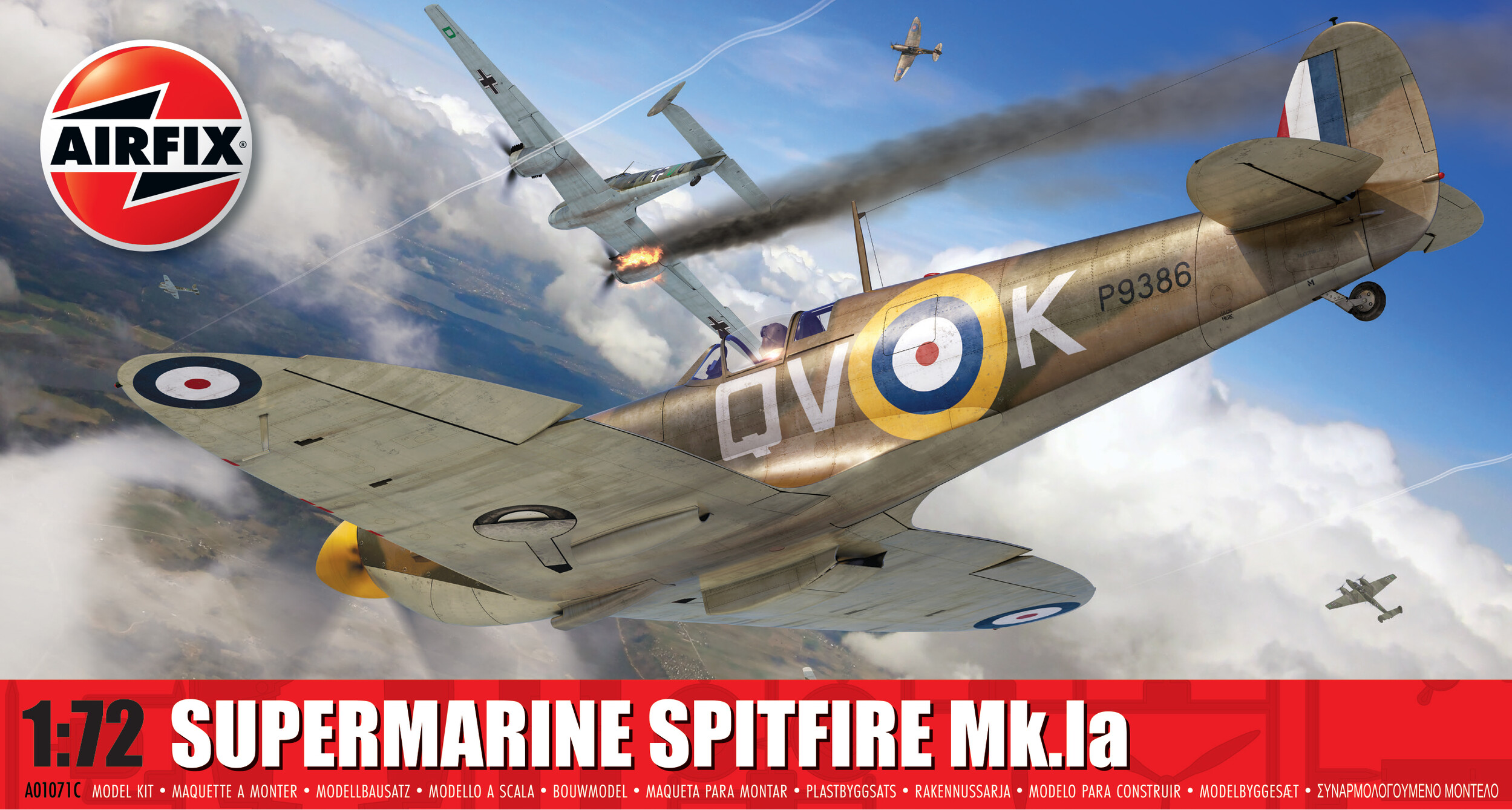 AirFix  Supermarine Spitfire MK.Ia 1/72