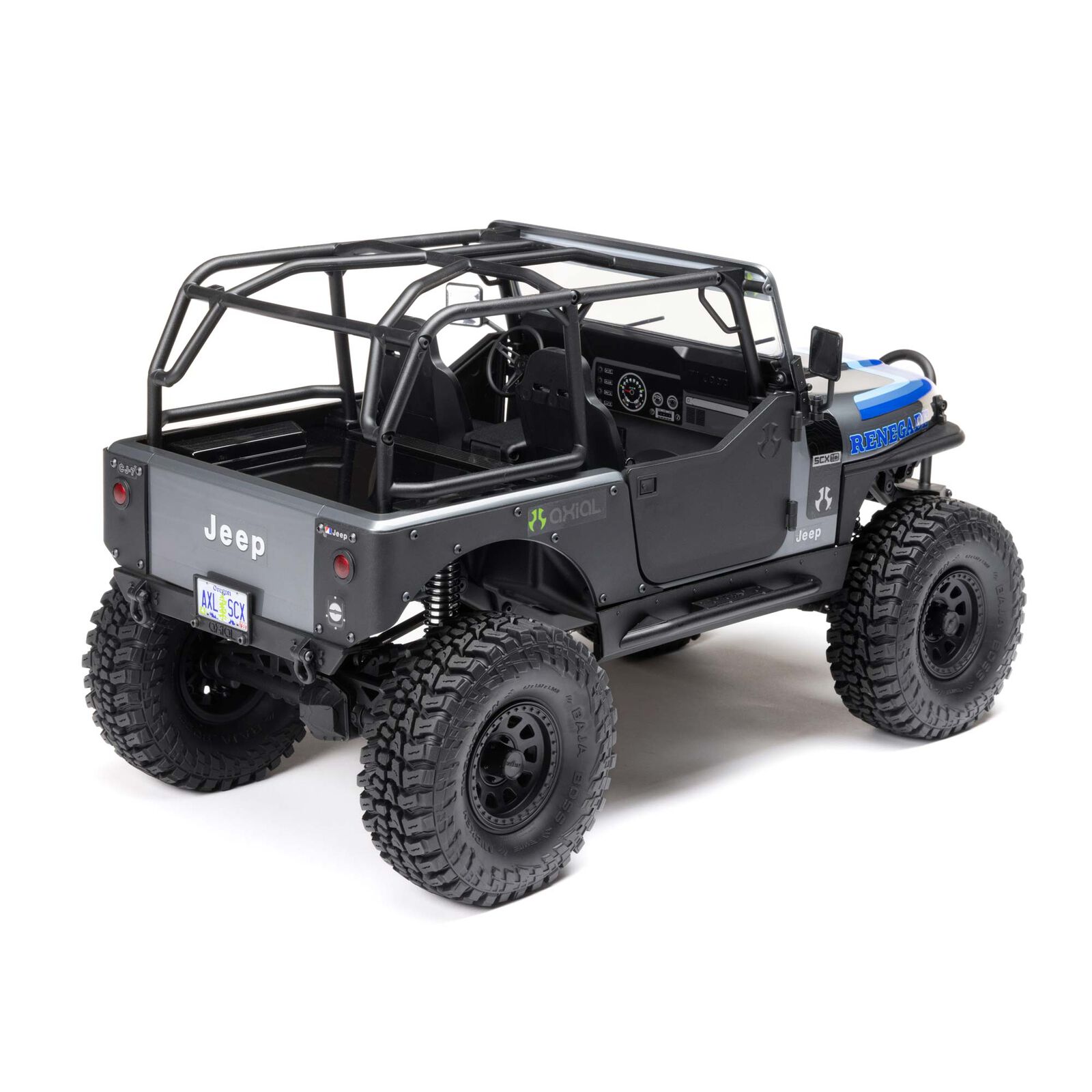 Axial SCX10 III Jeep CJ-7 4WD Brushed RTR Crawler Grey 1/10