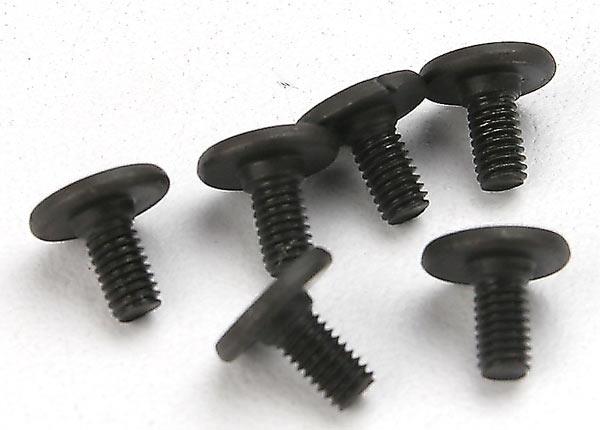 Traxxas Screws 3x6mm flat-head machine (hex drive) (6)
