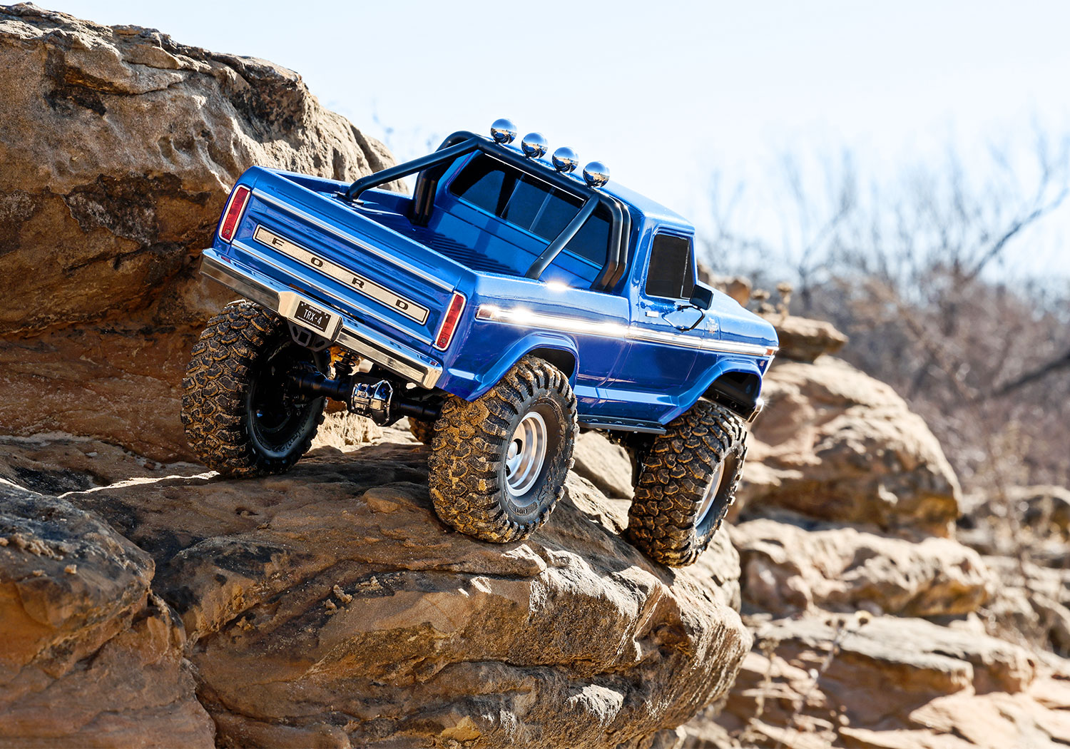 Traxxas TRX-4 Ford Ranger XLT 4WD High Trail Edition Blue 1/10