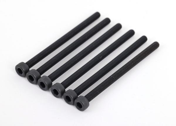Traxxas Screws 3x45mm cap-head machine (hex drive) (6)