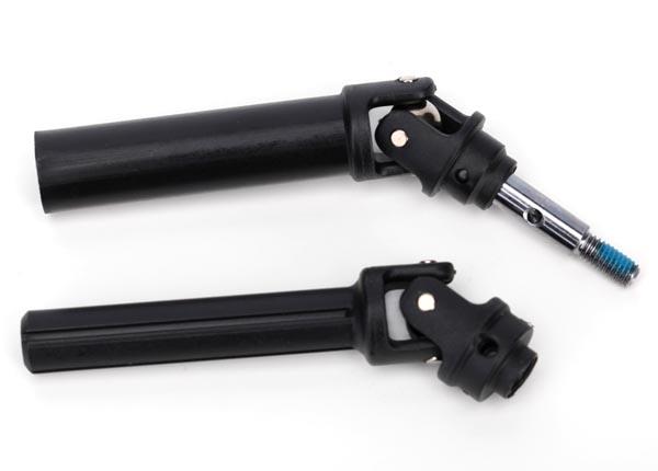 Traxxas Driveshaft assembly, front, heavy duty (1) (left or right) (fully assembled, ready to install)/ screw pin (1)