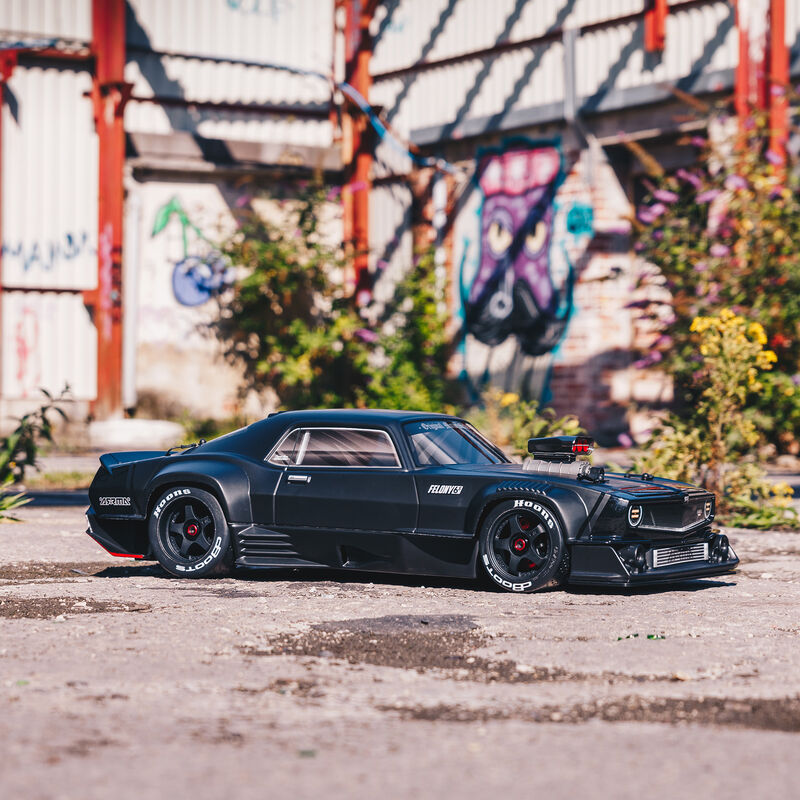 Arrma FELONY 6S BLX Street Bash All-Road Muscle Car RTR 1/7 Flat Black