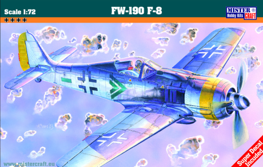 Mistercraft C-12 FW-190 F-8 1/72