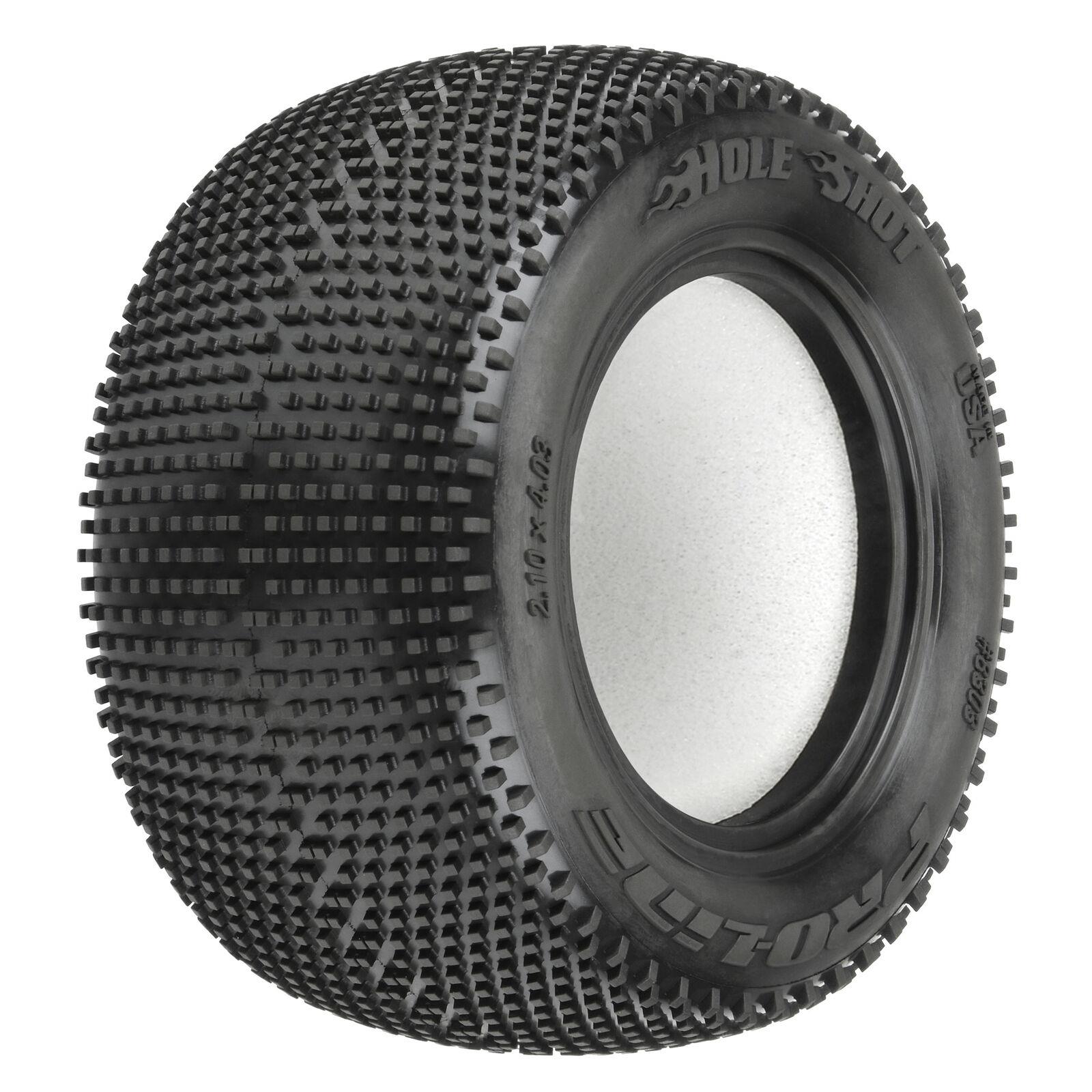 Proline 1/10 Hole Shot T 2.0 2.2" M3 (Soft) Off-Road Truck Tires (2) for Front or Rear