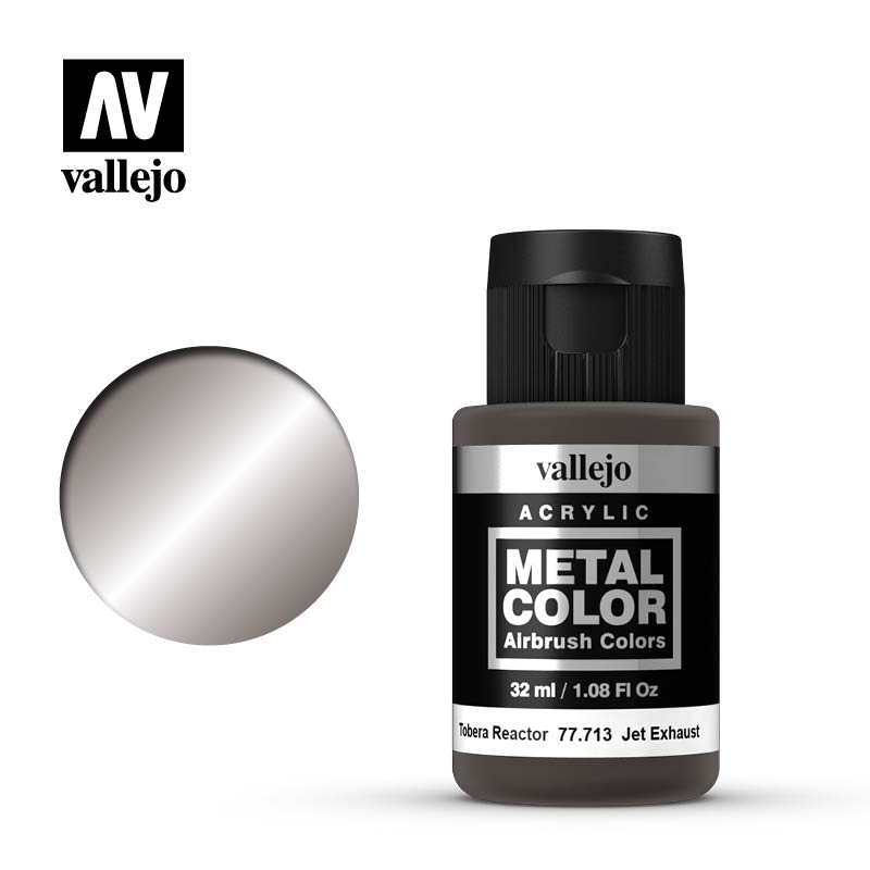 Vallejo Jet Exhaust Metal Color Potje 32ml 0477.713